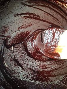 Chocolate cake mixture