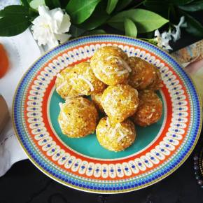 Apricot, Pistachio and Coconut Bliss&nbsp;Balls