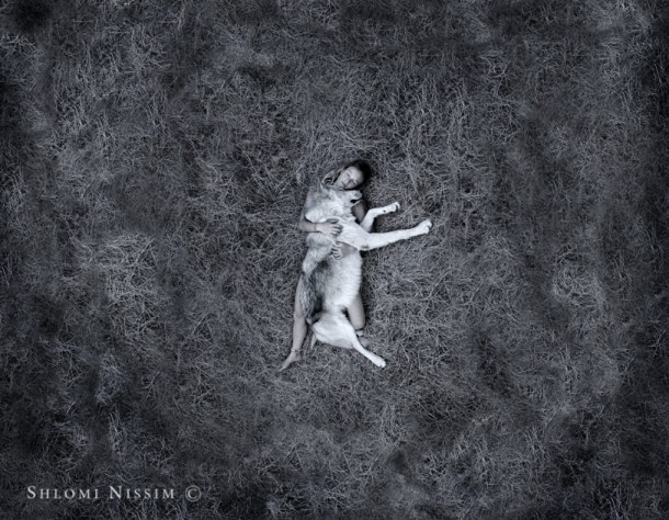 POCAHONTAS - GIRL & WOLF - SHOSHONE LEGEND By Photographer Shlomi Nissim. http://www.shlominissim.com